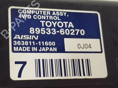 Electronic module TOYOTA LAND CRUISER PRADO (_J15_) 3.0 D-4D (KDJ155_, KDJ150_, KDJ150R, KDJ155R) | BP21003519M83 