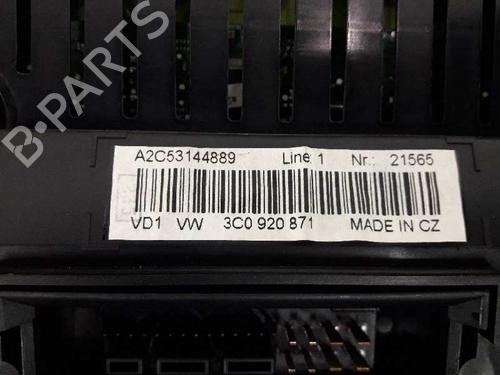Instrument cluster VW PASSAT B6 (3C2) 2.0 TDI | BP1482672C47 