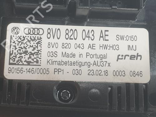 Climate control AUDI A3 Limousine (8VS, 8VM) 1.6 TDI | BP33119400I5 - Image 4