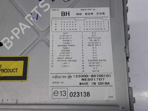 Radio CHEVROLET AVEO / KALOS Saloon (T250, T255) 1.4 | BP3378171E6 