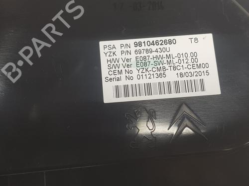 Instrument cluster PEUGEOT 5008 (0U_, 0E_) 1.6 16V | BP6599133C47 