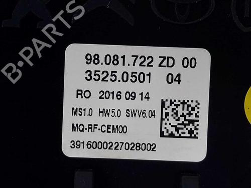 Climate control PEUGEOT EXPERT Van (V_) 1.6 BlueHDi 115 | BP6084170I5 