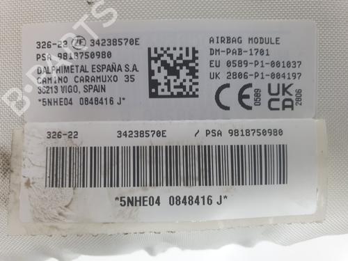 Airbag Kit OPEL COMBO Box Body/MPV (K9)  | BP32124212C86 