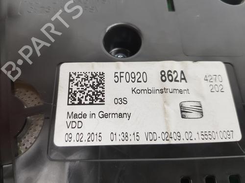 Instrument cluster SEAT LEON ST (5F8) 1.6 TDI | BP3653958C47 
