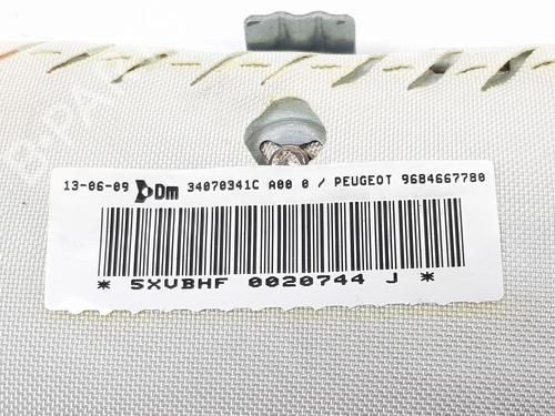 Right curtain airbag PEUGEOT 3008 I MPV (0U_) 1.6 HDi | BP15951686C12
