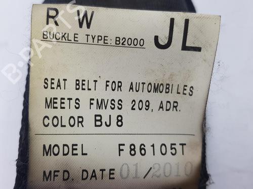 Rear left seatbelt SUBARU FORESTER (SH_) 2.0 D AWD (SHH, SHD, SHN) | BP16433595I29 