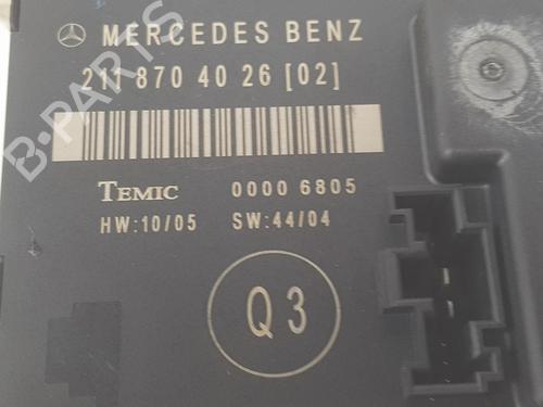 Electronic module MERCEDES-BENZ E-CLASS (W211) E 300 BlueTEC (211.024) | BP11718353M83 