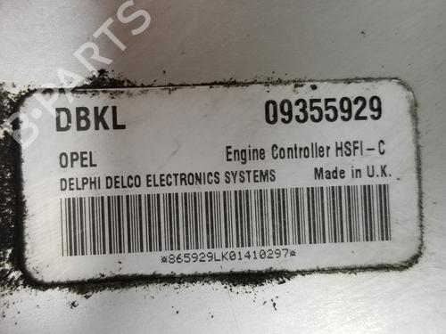 Engine control unit (ECU) OPEL ASTRA G Hatchback (T98) 1.6 16V (F08, F48) | BP12145164M57 