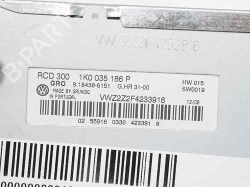 Radio VW GOLF V (1K1) 1.9 TDI | BP755718E6 