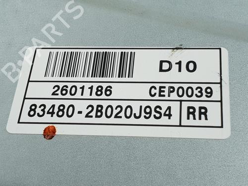 Rear right window mechanism HYUNDAI SANTA FÉ II (CM) 2.2 CRDi GLS | BP23139623C25 