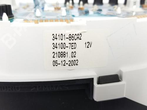 Instrument cluster SUZUKI VITARA (ET, TA, TD) 1.9 D All-wheel Drive (SE419TD) | BP9626274C47