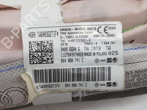 Left curtain airbag AUDI A1 Sportback (8XA, 8XF) 1.0 TFSI | BP14940849C11 
