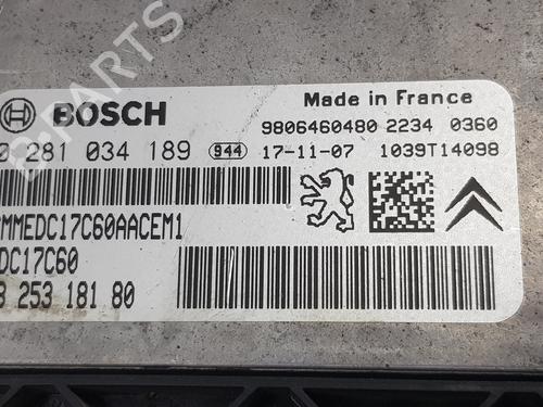 Engine control unit (ECU) PEUGEOT TRAVELLER Bus (V_) 1.6 BlueHDi 115 | BP15006932M57 