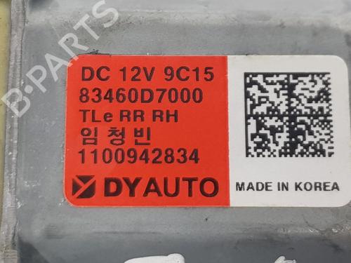 Right rear window motor HYUNDAI TUCSON (TL, TLE) 1.6 GDi | BP12471299E22 