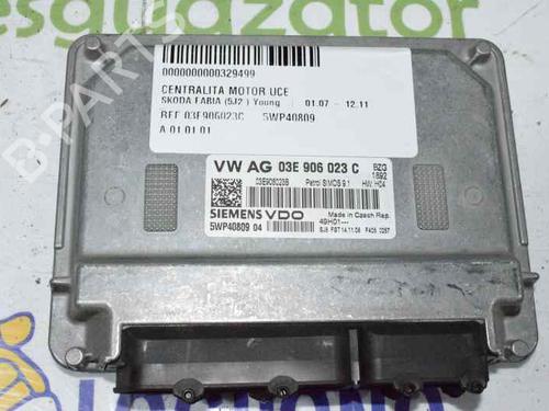 Used Engine control unit (ECU) SKODA FABIA II (542) 1.4 TDI (70 hp) 1543643
