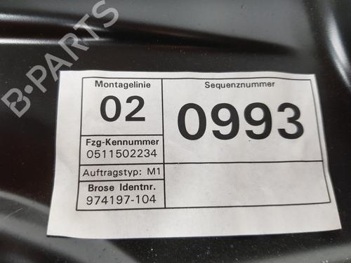 Rear left window mechanism VW PASSAT B6 (3C2) 1.9 TDI | BP10557240C24 