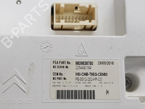 Instrument cluster PEUGEOT 308 II (LB_, LP_, LW_, LH_, L3_)  | BP25997466C47 