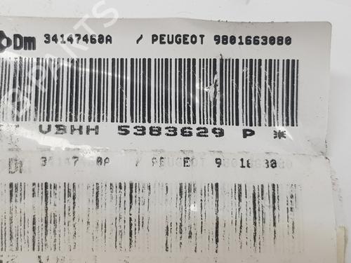 Left curtain airbag PEUGEOT 3008 I MPV (0U_) 1.6 HDi 115 / BlueHDi 115 | BP11095334C11 