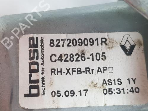 Rudehejsemekanisme Højre bagtil RENAULT MEGANE IV Hatchback (B9A/M/N_) 1.2 TCe 100 (B9MS) | BP16302544C25 