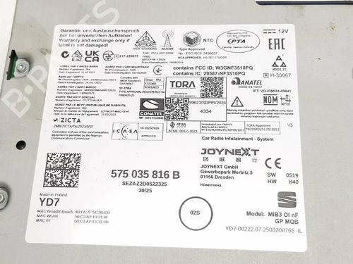 Electronic module SEAT ARONA (KJ7, KJP) | BP39596846M83 - Image 5