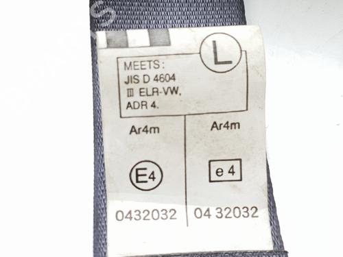 Rear right seatbelt TOYOTA LAND CRUISER PRADO (_J12_) 3.0 D-4D (KDJ120, KDJ125) | BP23227937I28 