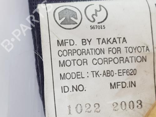 Rear left seatbelt TOYOTA LAND CRUISER PRADO (_J12_) 3.0 D-4D (KDJ120, KDJ125) | BP13640392I29 