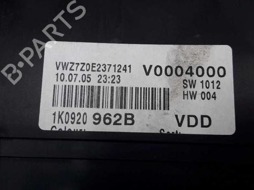 Instrument cluster VW GOLF V (1K1) 1.9 TDI | BP1944176C47 