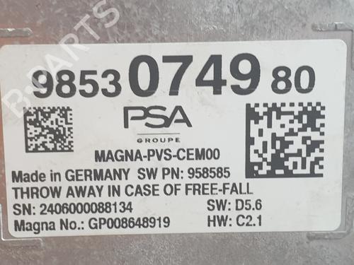 Elektronisk modul OPEL ASTRA L Sports Tourer (OV5) 1.2 (FRHNSL, FRHNSR) | BP25402753M83 