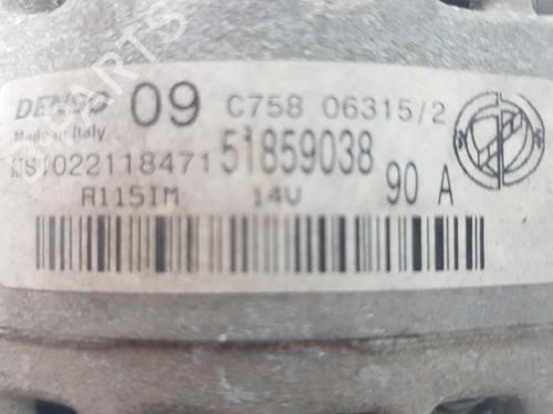 Alternator FIAT 500 (312_) 1.2 (312AXA1A) | BP15206580M7 