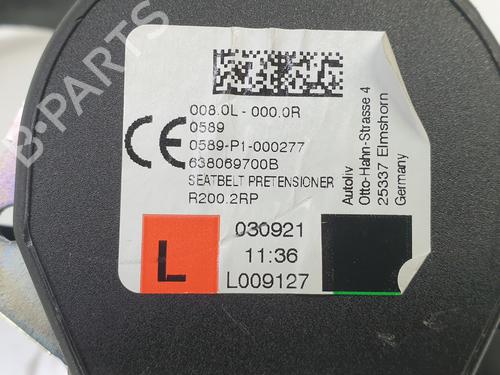 Kollisonspute sett DACIA DUSTER SUV Van 1.5 dCi 4x4 | BP9554960C86 