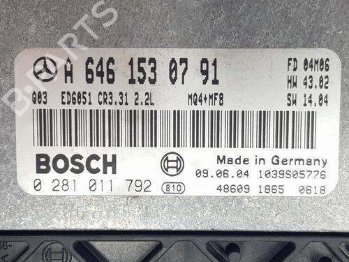 Engine control unit (ECU) MERCEDES-BENZ VITO / MIXTO Van (W639) 111 CDI (639.601, 639.603, 639.605) | BP34353699M57 - Image 2