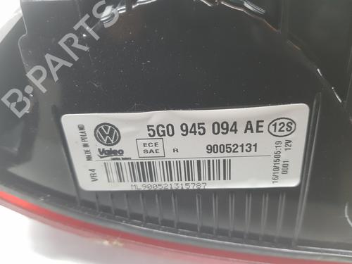 Right tailgate light VW GOLF VII (5G1, BQ1, BE1, BE2) 1.6 TDI | BP10379587C80 