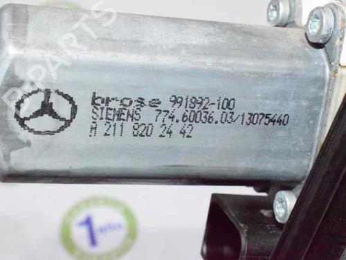 Rear right window mechanism MERCEDES-BENZ E-CLASS (W211) E 280 CDI (211.020) | BP758887C25 