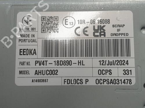 Bilradio FORD TRANSIT COURIER V769 Box Body/MPV (N3P) 1.0 EcoBoost | BP31051284E6