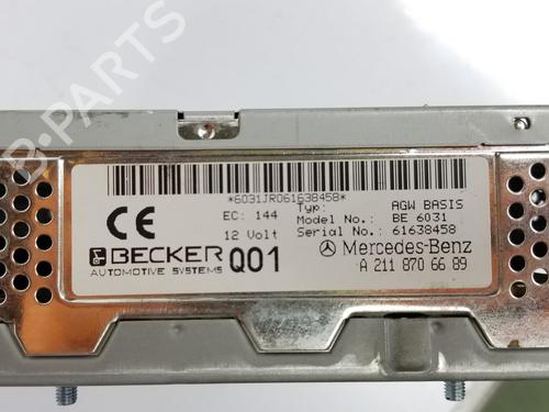 Radio MERCEDES-BENZ CLS (C219) CLS 320 CDI (219.322) | BP13409022E6 