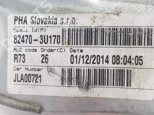 Front left window mechanism KIA SPORTAGE III (SL) 2.0 CRDi AWD | BP17054649C22 