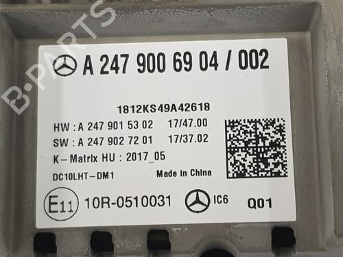 Instrument cluster MERCEDES-BENZ A-CLASS (W177) A 180 d (177.003) | BP18137469C47 