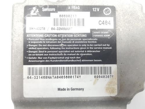 Airbag module ALFA ROMEO 156 (932_) 1.9 JTD 16V (932AXE00) | BP11085799M53 