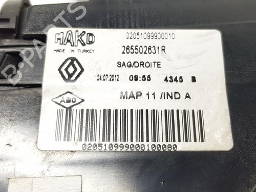 Right taillight RENAULT CLIO IV (BH_) 1.2 16V | BP19096647C35 
