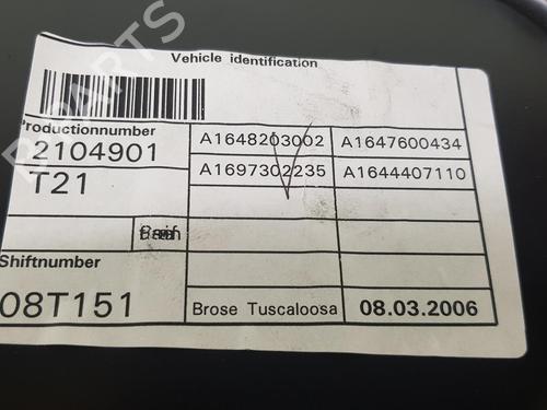 Rudehejsemekanisme Højre bagtil MERCEDES-BENZ M-CLASS (W164) ML 280 CDI 4-matic (164.120) | BP8671442C25 