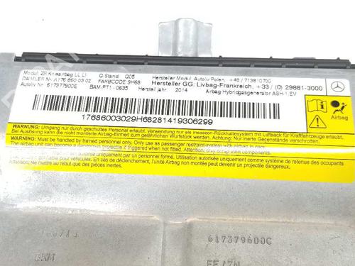 Airbag Kit MERCEDES-BENZ GLA-CLASS (X156) GLA 220 CDI (156.903) | BP7278324C86 