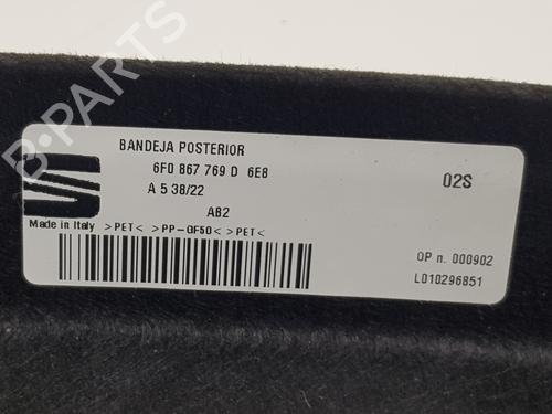 Rear parcel shelf SEAT IBIZA V (KJ1, KJG) 1.0 TSI | BP21015976C85 