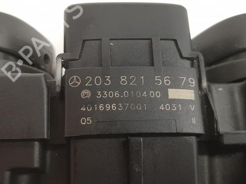 Warning switch MERCEDES-BENZ C-CLASS (W203) C 220 CDI (203.008) | BP9978252I22 