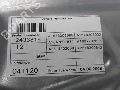 Front right window mechanism MERCEDES-BENZ M-CLASS (W164) ML 280 CDI 4-matic (164.120) | BP1976699C23 