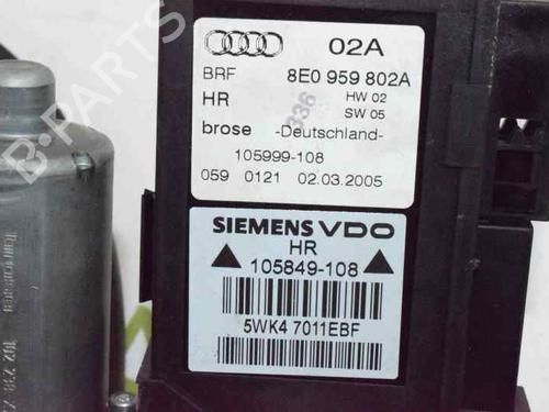 Rear right window mechanism AUDI A4 B7 Avant (8ED) 2.0 TDI 16V | BP1041695C25 