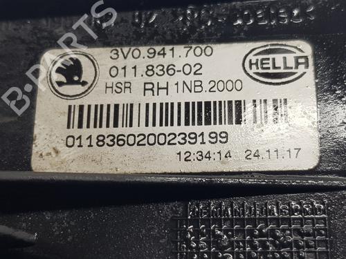 Højre Foran Tågelygte SKODA SUPERB III (3V3) 2.0 TDI | BP21048682C31 