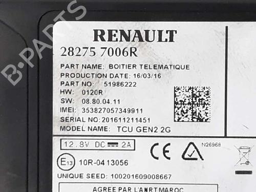 Electronic module RENAULT MEGANE IV Hatchback (B9A/M/N_) 1.5 dCi 110 (B9A3) | BP6551015M83 