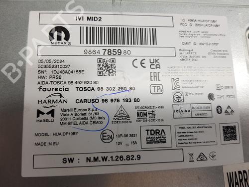 Radio OPEL ASTRA L Sports Tourer (O5)  | BP26186838E6 