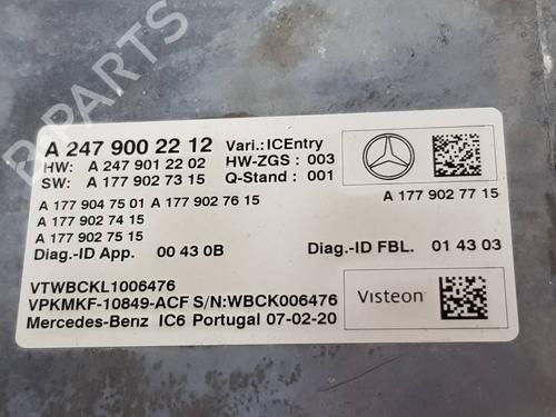 Electronic module MERCEDES-BENZ A-CLASS (W177) A 200 (177.087) | BP38708832M83 - Image 6