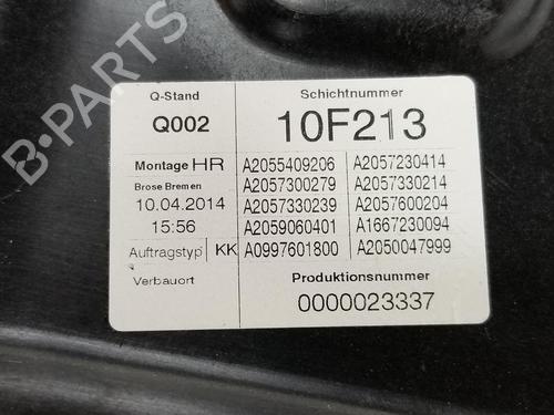 Fensterheber rechts hinten MERCEDES-BENZ C-CLASS (W205) C 220 BlueTEC / d (205.002, 205.004) | BP13027008C25 